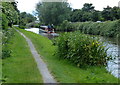 Narrowboat on the Trent & Mersey Canal