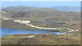 NM9101 : Hydroelectric works, Loch Gainmheach by Richard Webb