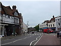 Approaching a zebra crossing on the A25