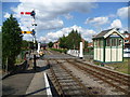 Running round the train at Dereham station