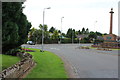 Approaching the A76 at Mauchline