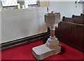 St James, Harpur Hill: font