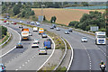 SX9795 : East Devon : The M5 Motorway by Lewis Clarke
