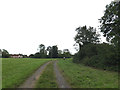 TM3062 : Bridleway & entrance to Home Farm by Geographer