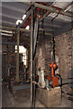 Beam engine in a former shop, Macclesfield