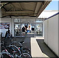 Wightlink Catamaran Service passenger terminal entrance on Ryde Pier