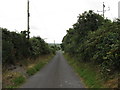 The upper section of Glenloughan Road