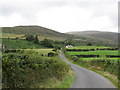 The upper end of Glenloughan Road