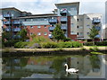 Apartments next to the Grand Union Canal