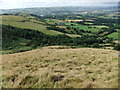 Western slope of Lan Fawr above Cwmdulla Farm