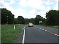 Road junction on the A507