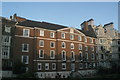 View of Middle Temple residences from the walkway next to Inner Temple Gardens #2