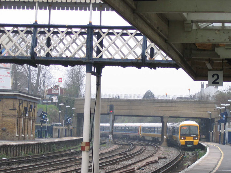 Gravesend station before remodelling © Stephen Craven cc-by-sa/2.0 ...