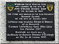 Plaque, McQuillian GAA Club