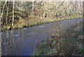 Ebbw River, near Railway Terrace, Aberbeeg, Winter