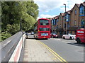 Bus on the Brentford High Street