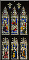 SK5739 : Stained glass window, St Mary's church, Nottingham by Julian P Guffogg