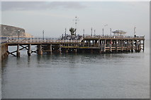 SZ0378 : Swanage Pier by N Chadwick
