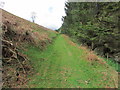 SO2760 : Path contouring along northern base of Herrock Hill, Lower Harpton by Colin Park