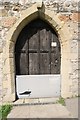 ST2952 : Church of Saint Mary, Berrow: Porch Door by Bob Harvey