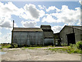 Derelict buildings at Flax Farm