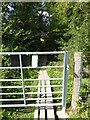 Path crosses stream south of Storrington