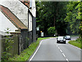 A1065 passing The Swan at Hilborough