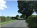 Minor road towards Crow Holt