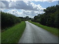 Twisty road near Cold Harbour