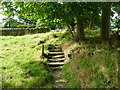 Sowerby Bridge FP99 climbing up from the A58 and East Street