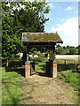 TM1664 : St.Mary of Grace Church Lych Gate by Geographer