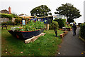 Coastal path at the Hideaway Caf?, Shanklin