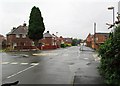 Mini-roundabout in Tan Lane, Stourport-on-Severn