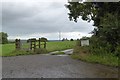 Farm access road to Beckwell Farm