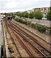 Island Line towards Ryde Tunnel