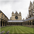 SK9771 : Cloisters and Chapter House, Lincoln Cathedral by J.Hannan-Briggs
