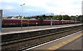 ST3088 : EWS freight train speeds through Newport railway station by Jaggery