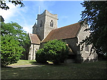 TL6614 : Holy Trinity Church, Pleshey, Essex by Colin Park