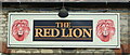 Sign on the Red Lion, Dunston