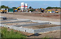 Construction of new homes off Heathcott Road