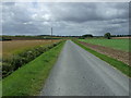 Farm road towards the B1189