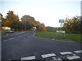 Shirehall Road at the junction of Barn End Lane