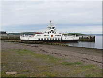 NS2059 : Cal Mac ferry Loch Shira at slipway in Largs by John Ferguson