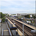 Looking east from Coleshill Parkway railway station