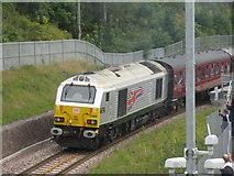 NT3461 : Class 67 'Diamond Jubilee' [67026] by M J Richardson