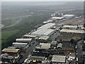 Industrial estate at Poyle from the air