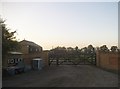 Stables on Shirehall Road, Hawley