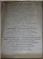  St Lawrence, Seale: memorial (19)