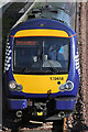 A northbound train at Galashiels