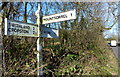 Fingerpost along Swithland Lane